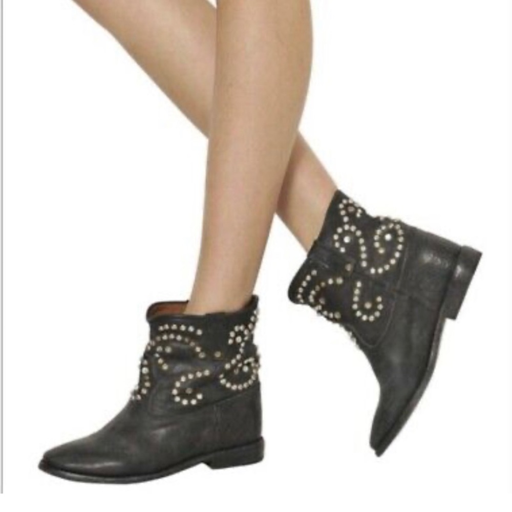 Isabel Marant caleen leather studded boots